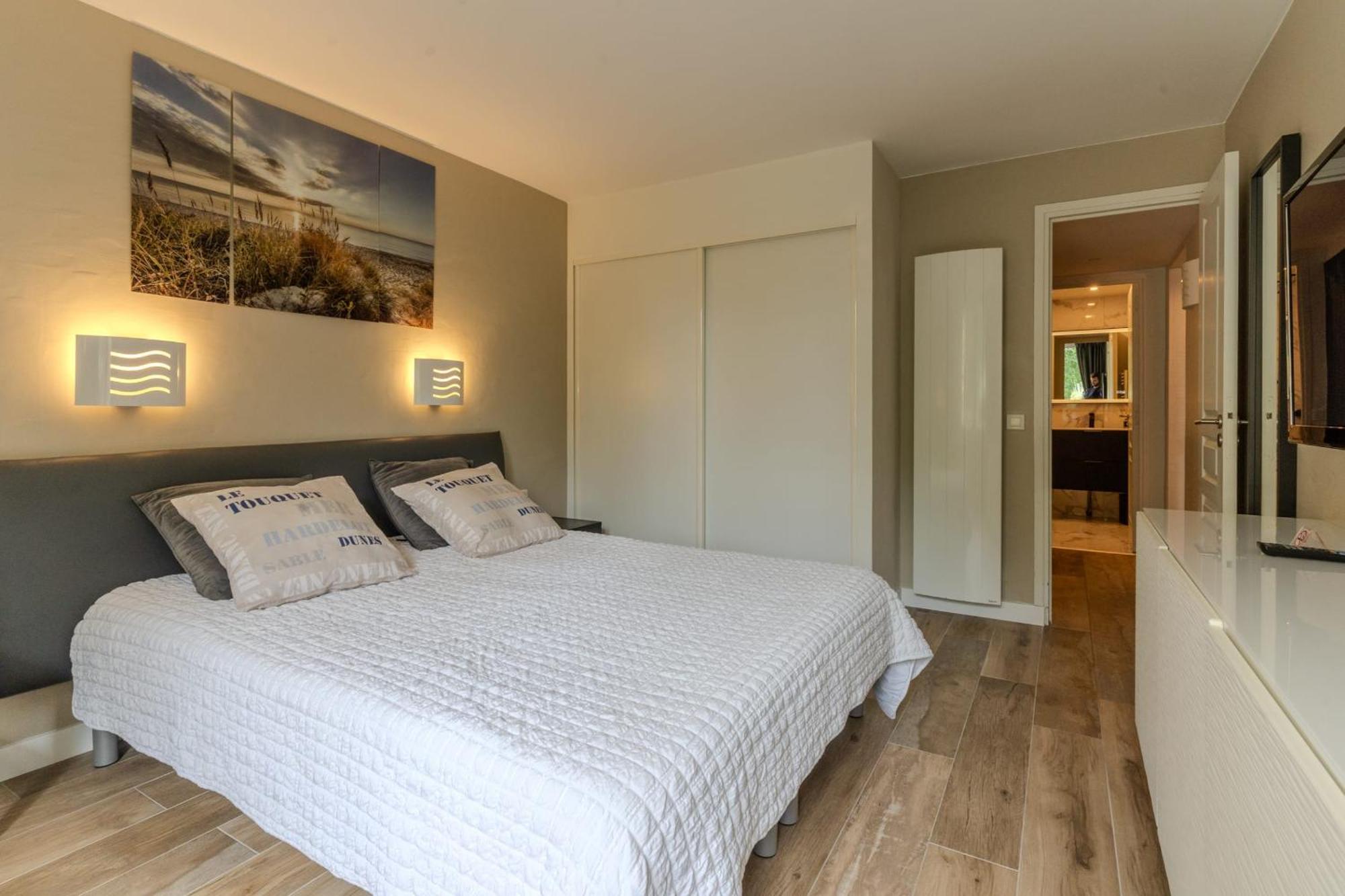 Très bel appartement pour 5 personnes avec piscine tennis&parking gratuit Le Touquet Esterno foto