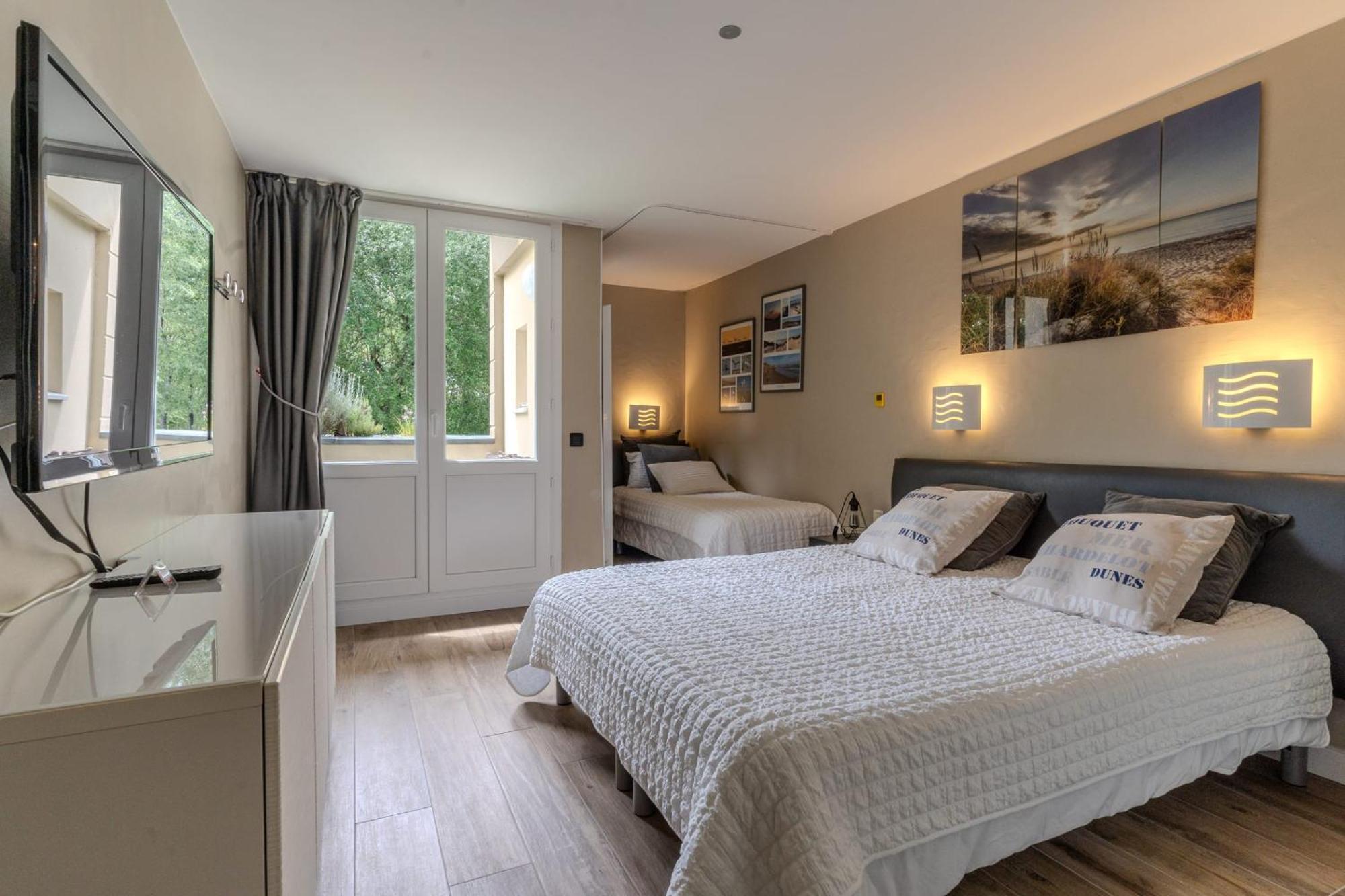 Très bel appartement pour 5 personnes avec piscine tennis&parking gratuit Le Touquet Esterno foto